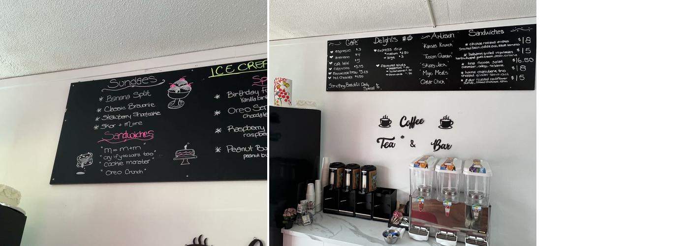 Something Beautiful Cakery Menu