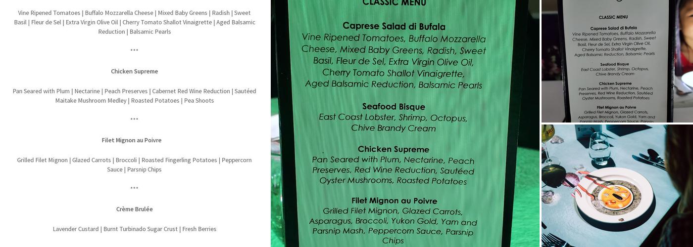 Le Petit Chef Menu