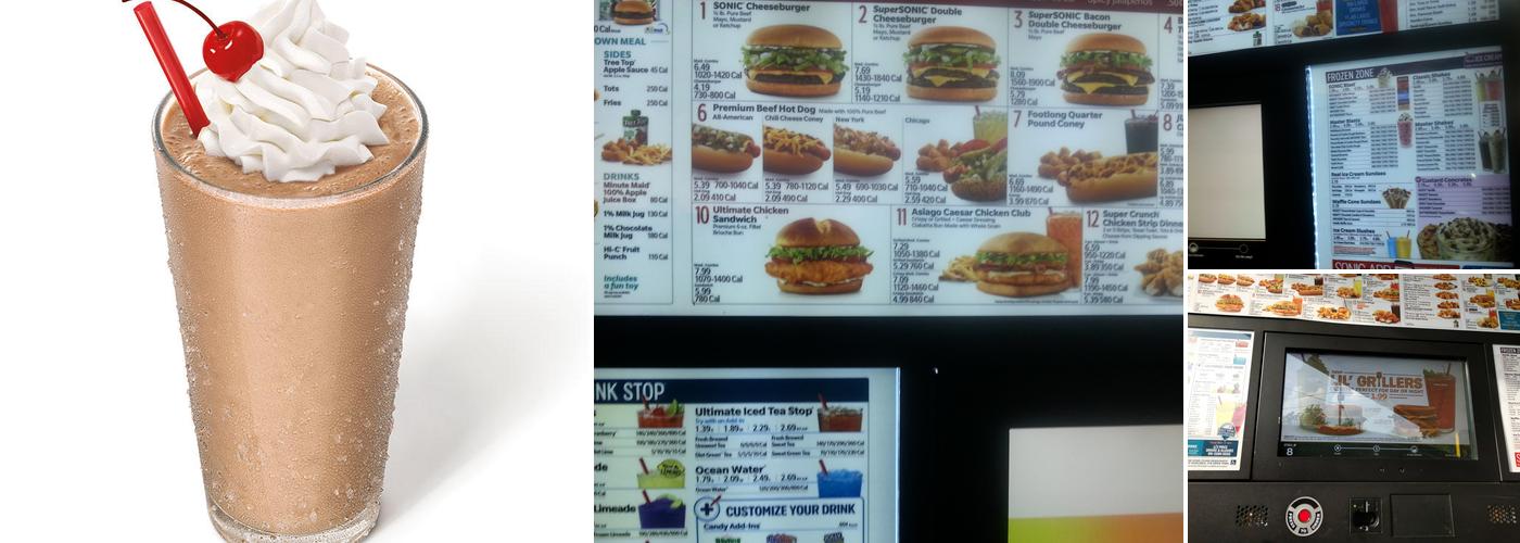 Sonic Drive-In Menu