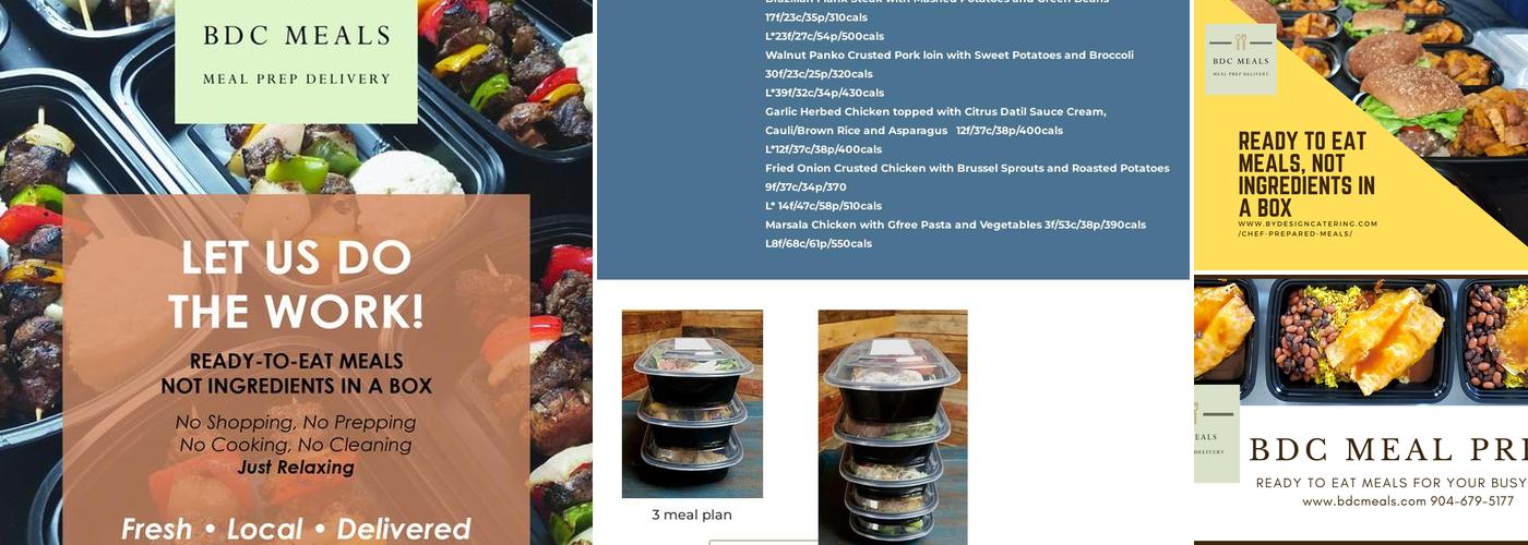 BDC Meals Menu