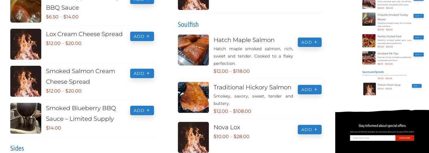 Goodstuff Eats Menu