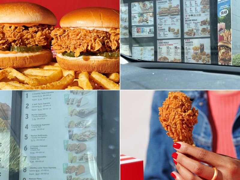KFC Menu