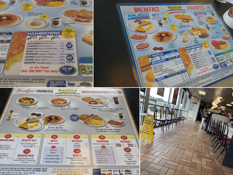 Waffle House Menu