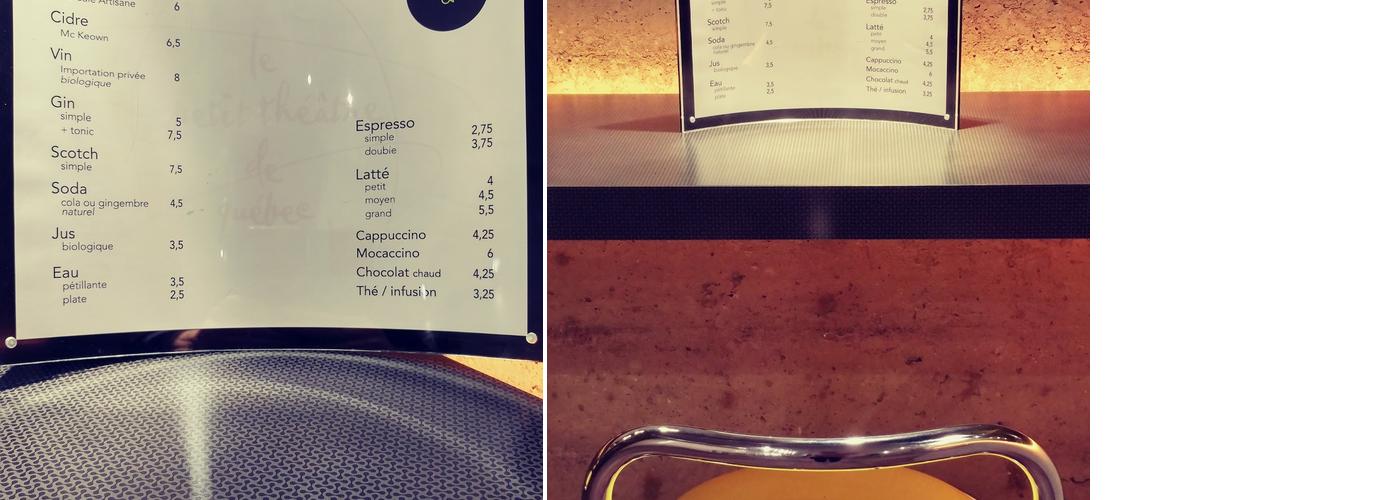 Café Le Guichet Menu