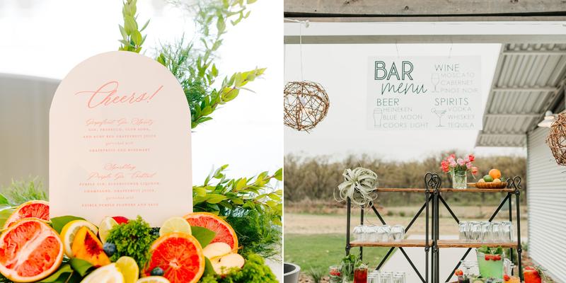 Blue Label Bartending Menu