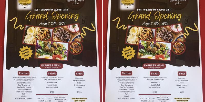 Golden Tandoori Bakery wholesale Menu