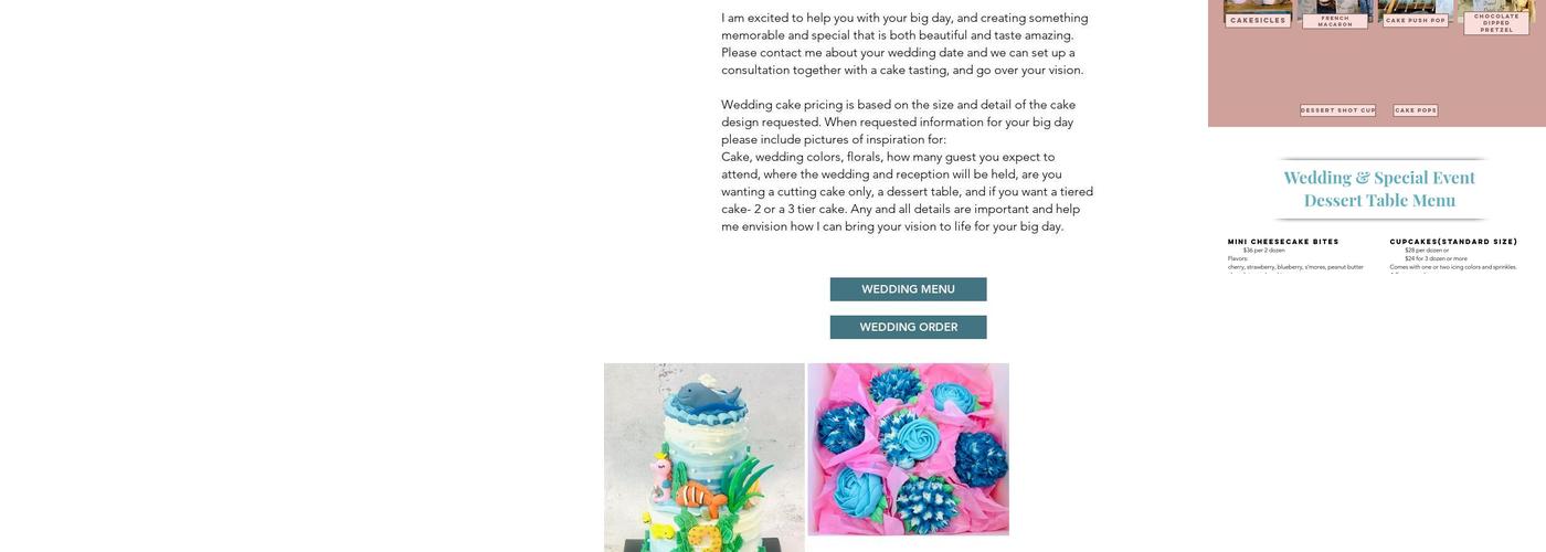 Squishy Buns n Biscuits Menu