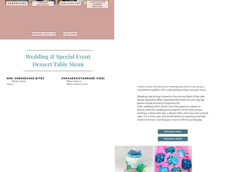 Squishy Buns n Biscuits Menu