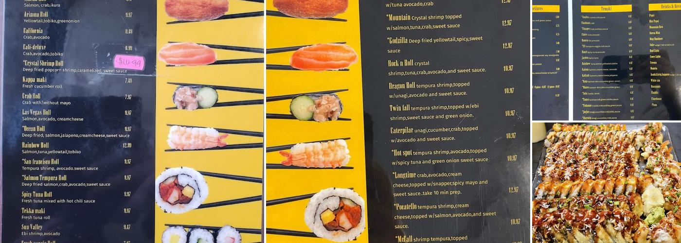 Ocean Sushi Menu