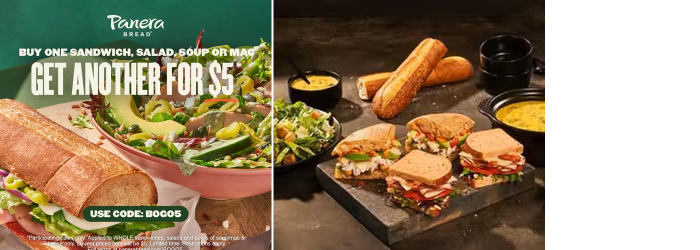 Panera Bread Menu