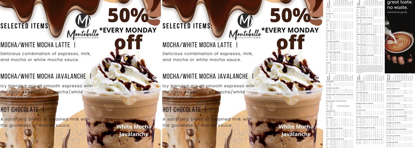 Montebello Cafe Menu