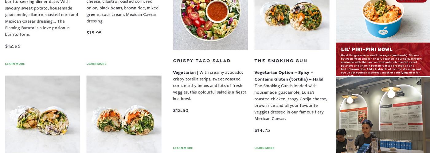 Mad Radish l Healthy Restaurant & Catering Menu