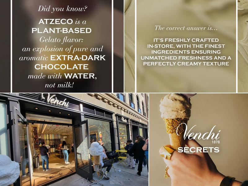 Venchi Chocolate & Gelato UES 1117 Lexington Ave, New York