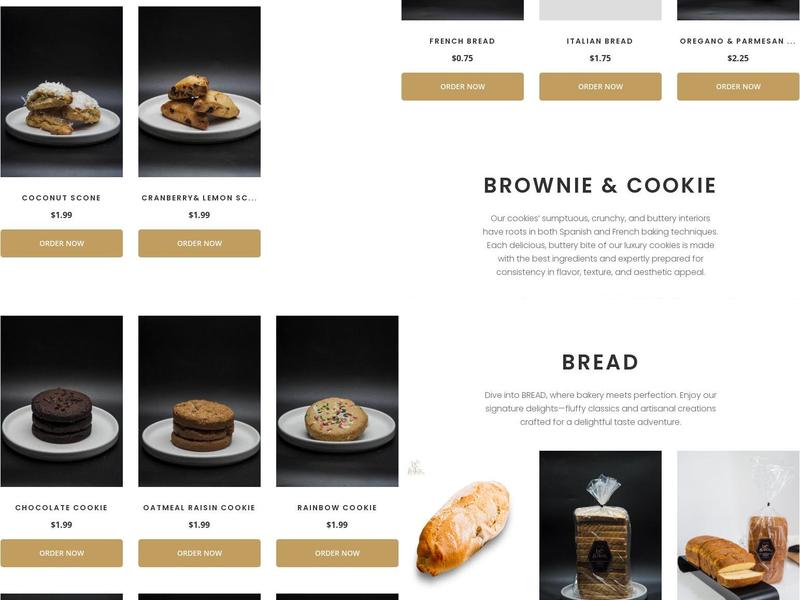 La Baker Menu