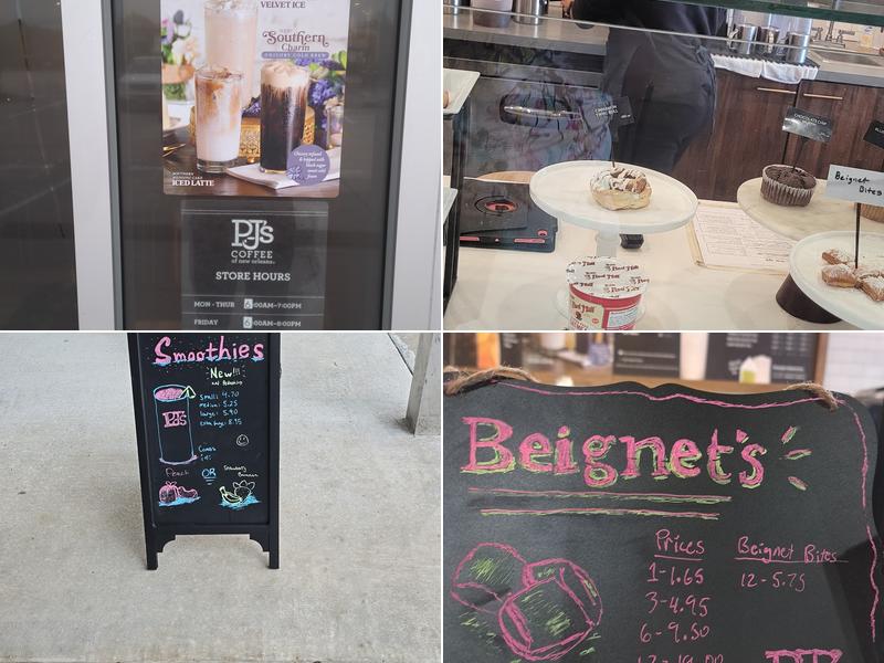 PJ's Coffee Menu