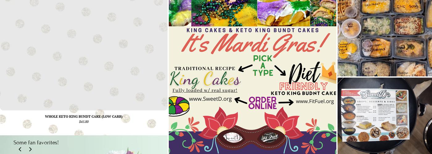 SweetD's Bakery Menu