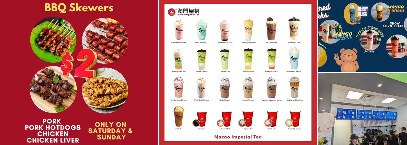 Macao Imperial Tea Fort Saskatchewan Menu