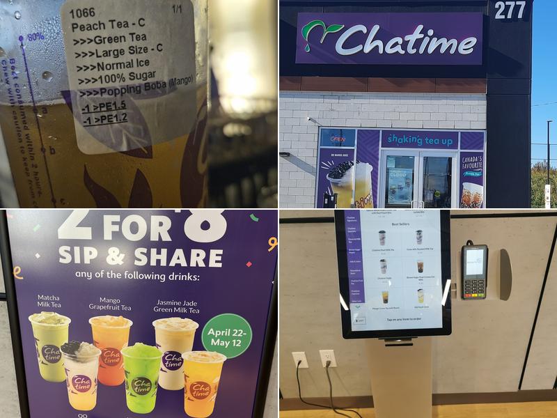 Chatime Menu