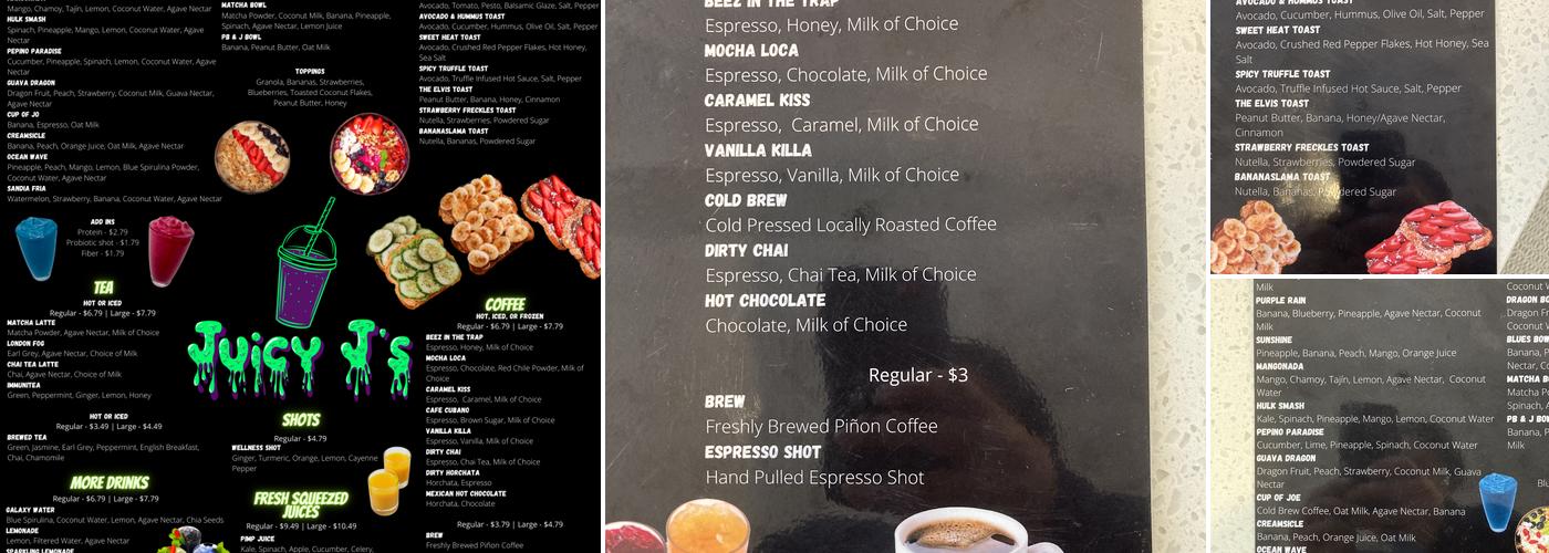 Juicy J's Menu