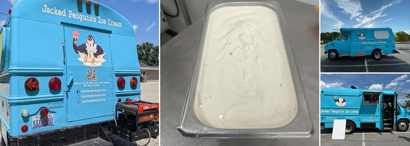 Jacked Penguin's Ice Cream