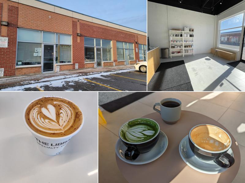 The Library Specialty Coffee 11 Fairburn Dr #32 Markham