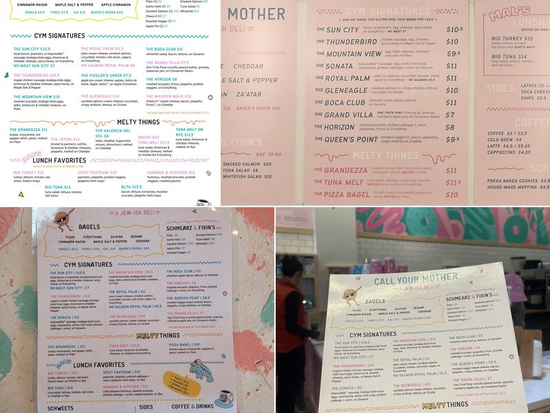 Call Your Mother Deli - Connecticut Ave Menu
