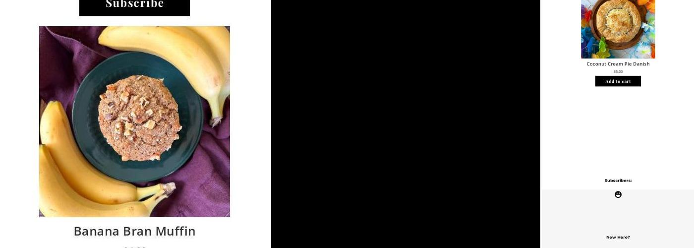 Second Breakfast Bakery Menu