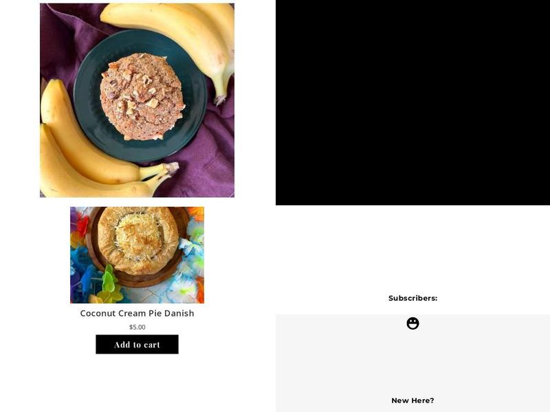 Second Breakfast Bakery Menu