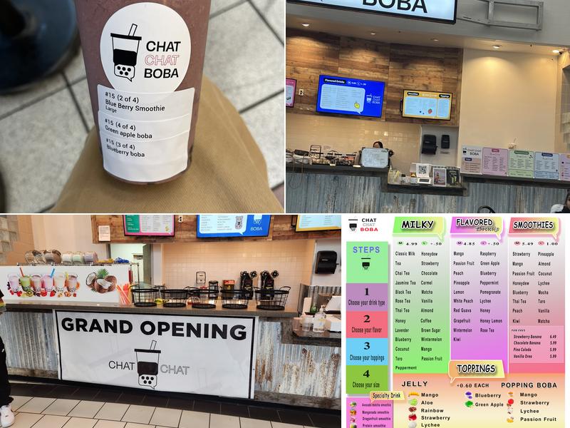 Chat Chat Boba Provo Menu