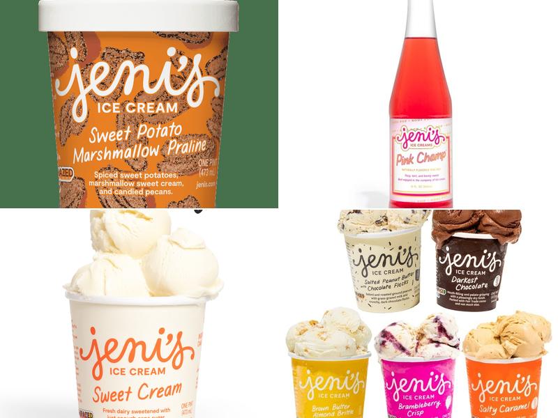 Jeni's Splendid Ice Creams Menu