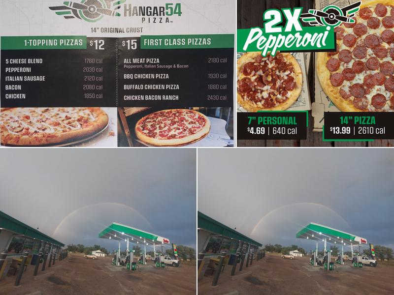 Hangar 54 Pizza 23580 CO-94, Calhan