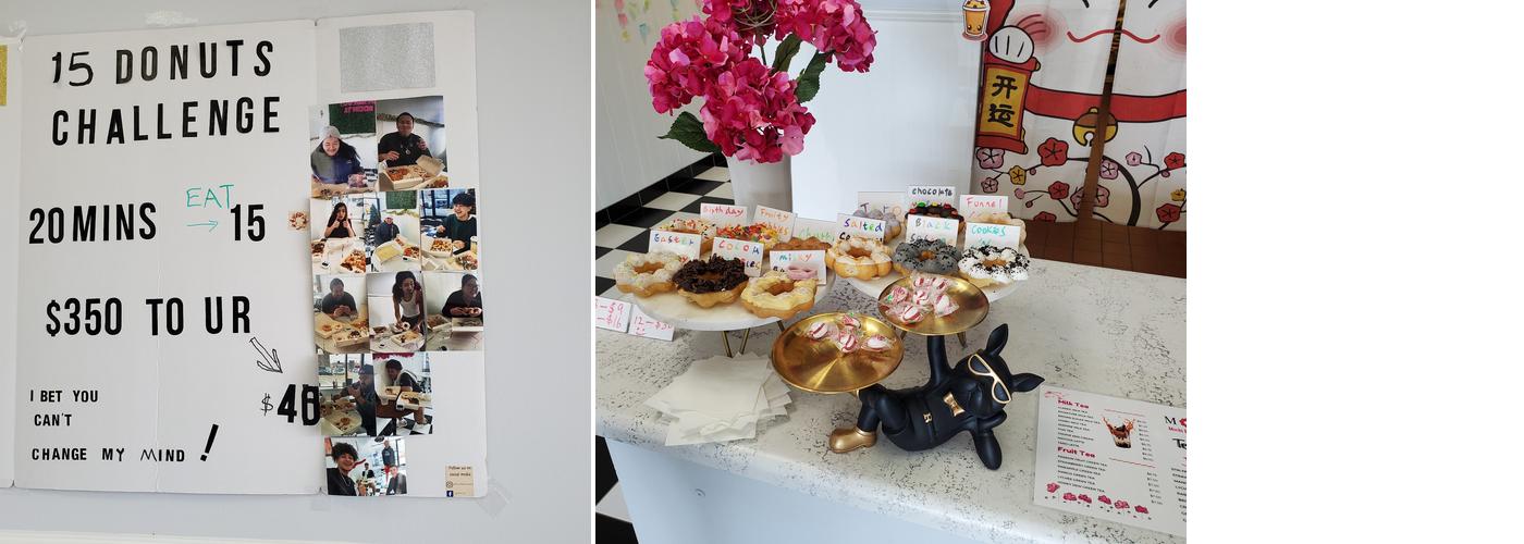 Mochi Donuts & Boba Tea Menu