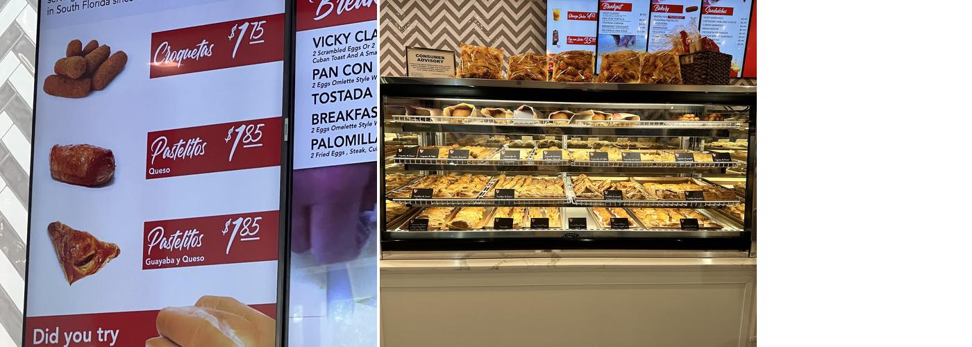 Vicky Bakery Bird Road Menu