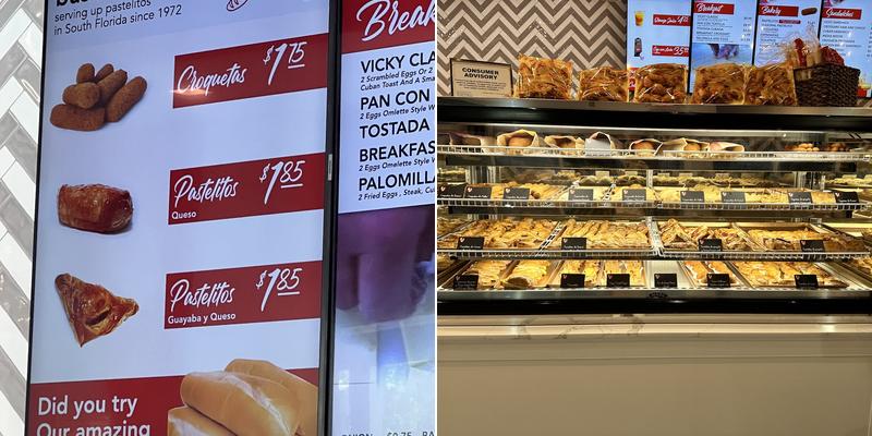 Vicky Bakery Bird Road Menu