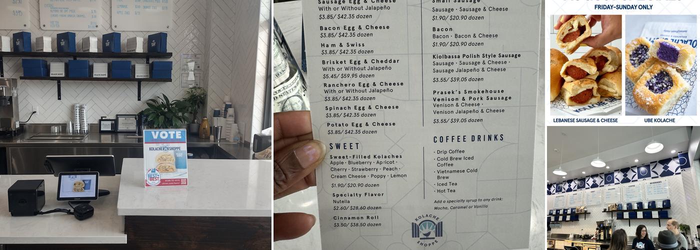 Kolache Shoppe - Pearland Menu