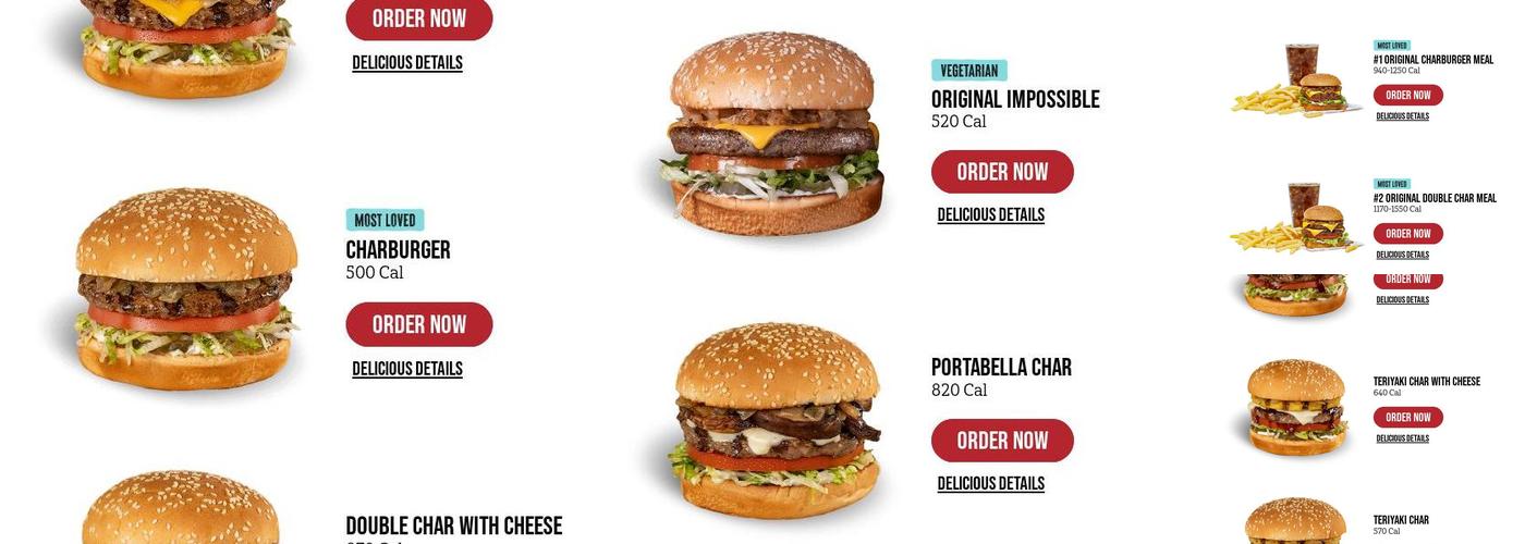 The Habit Burger Grill Menu