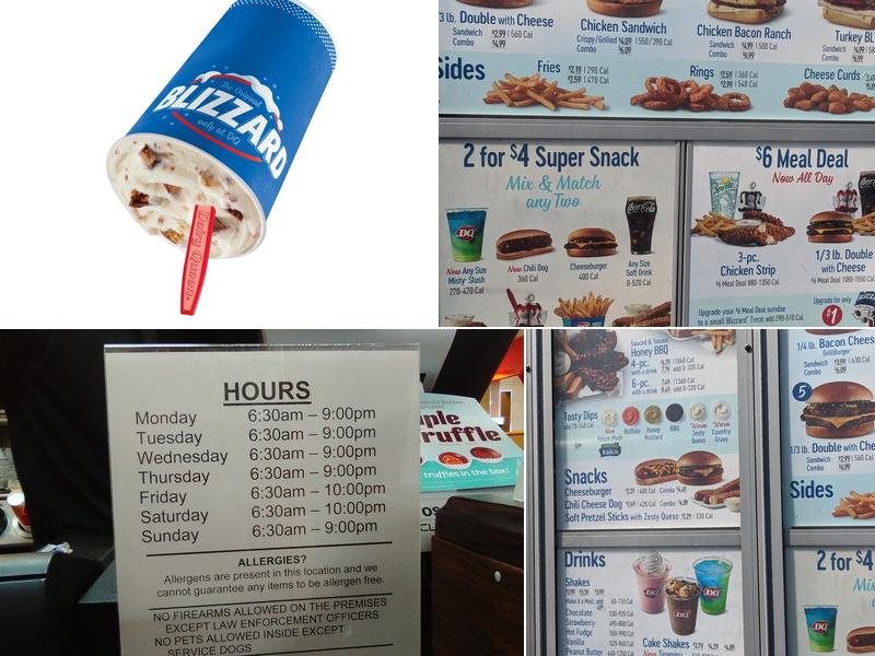 Dairy Queen Grill & Chill Menu