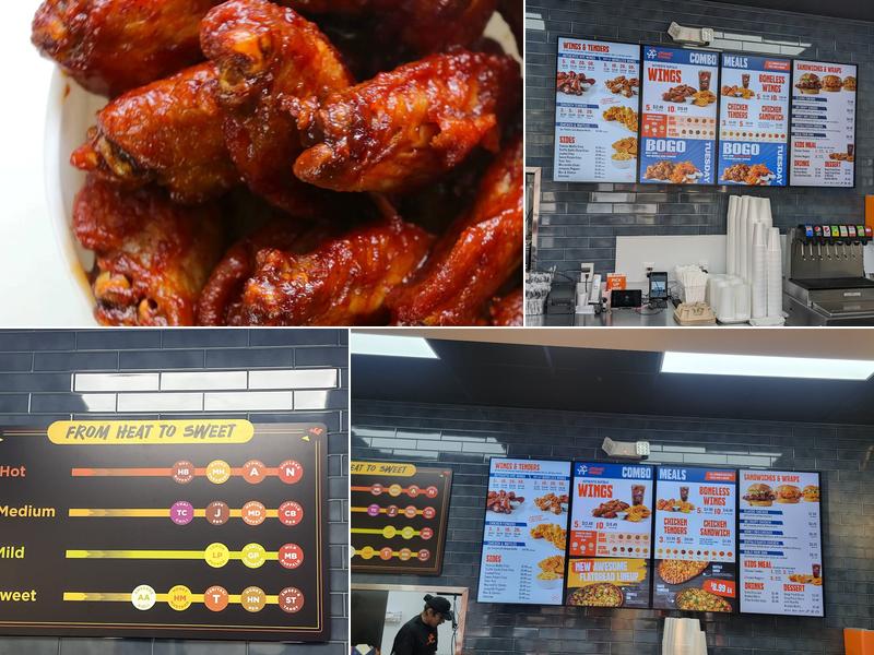 Atomic Wings Menu