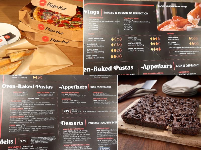 Pizza Hut Menu