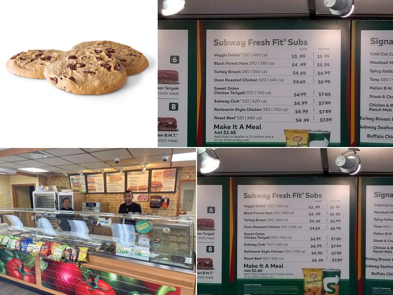 Subway Menu