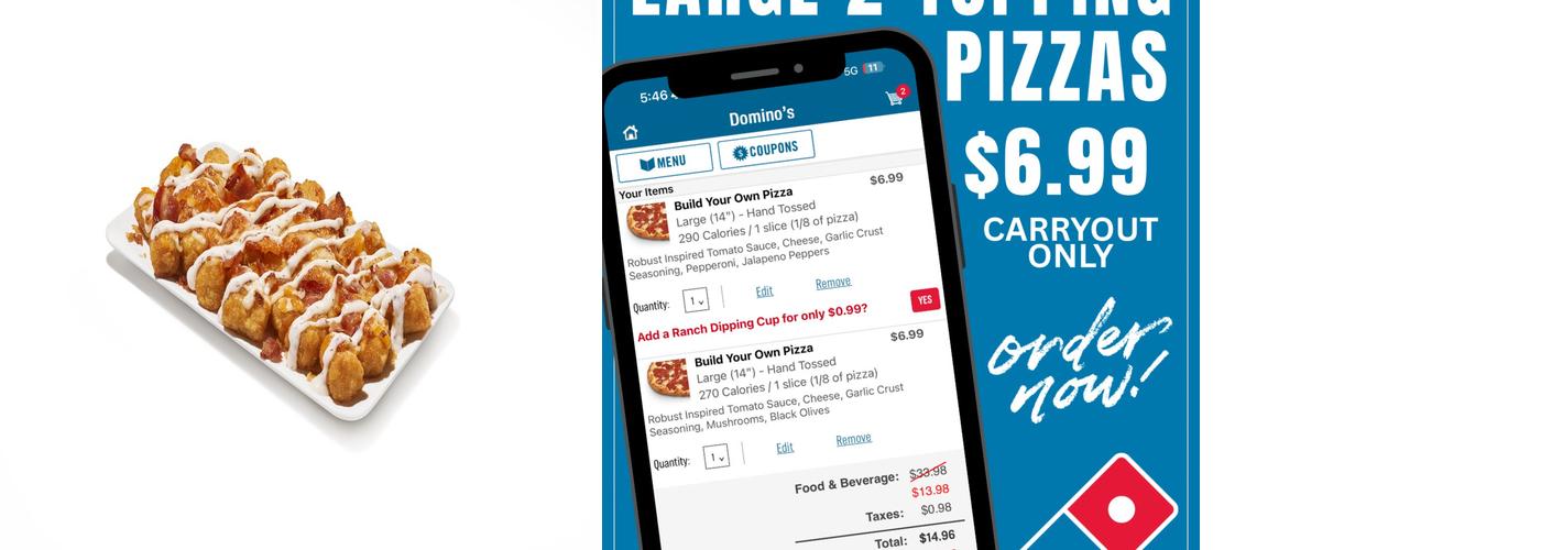 Domino's Pizza Menu
