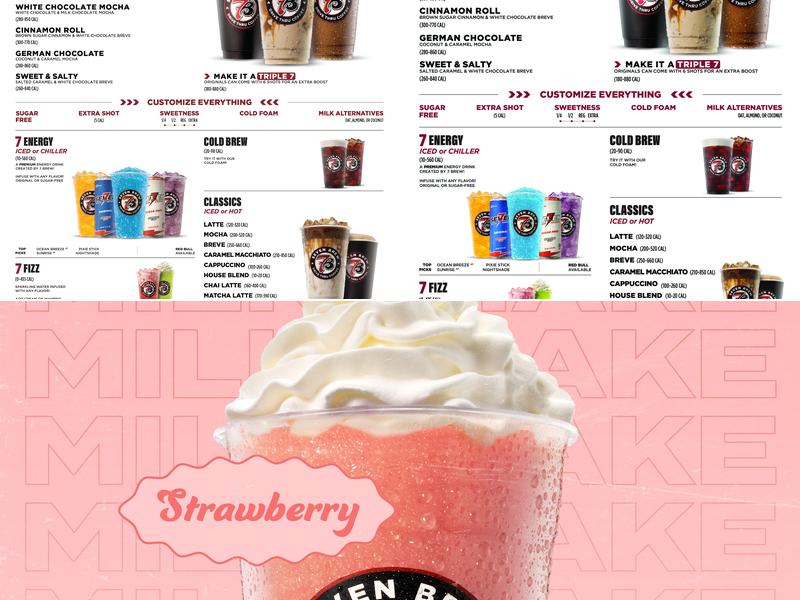 7 Brew Coffee Menu