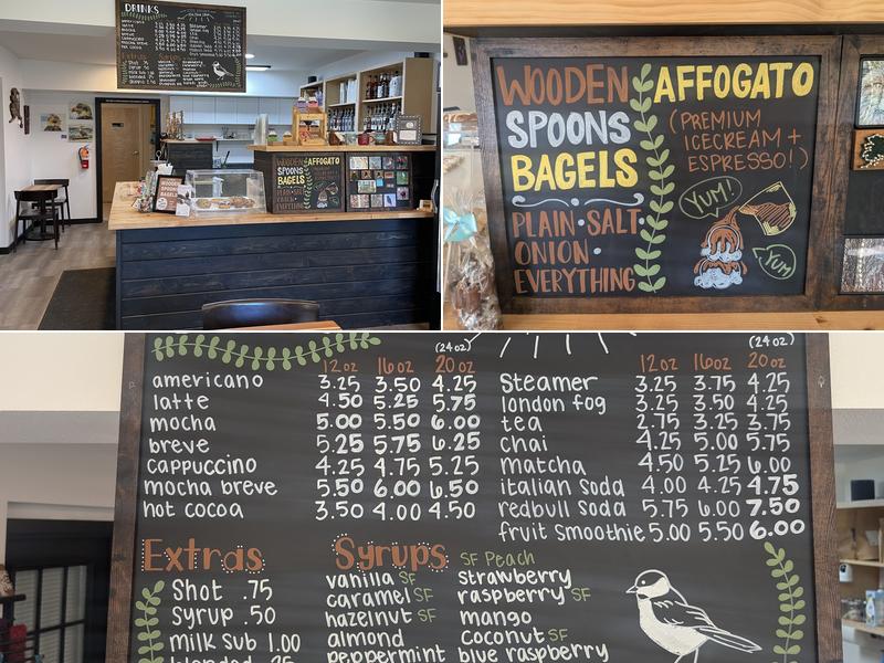 Chickadee Coffee Menu