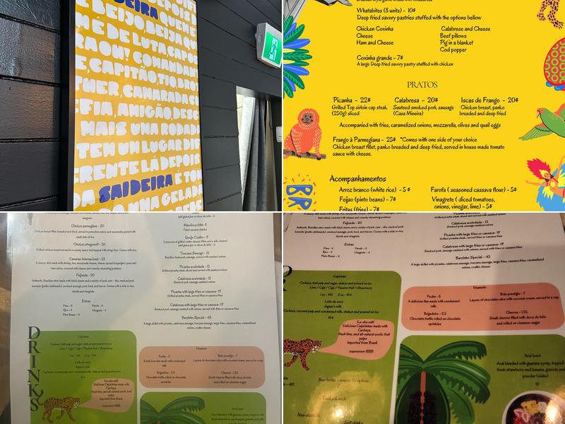 Whatafood Barzinho Menu