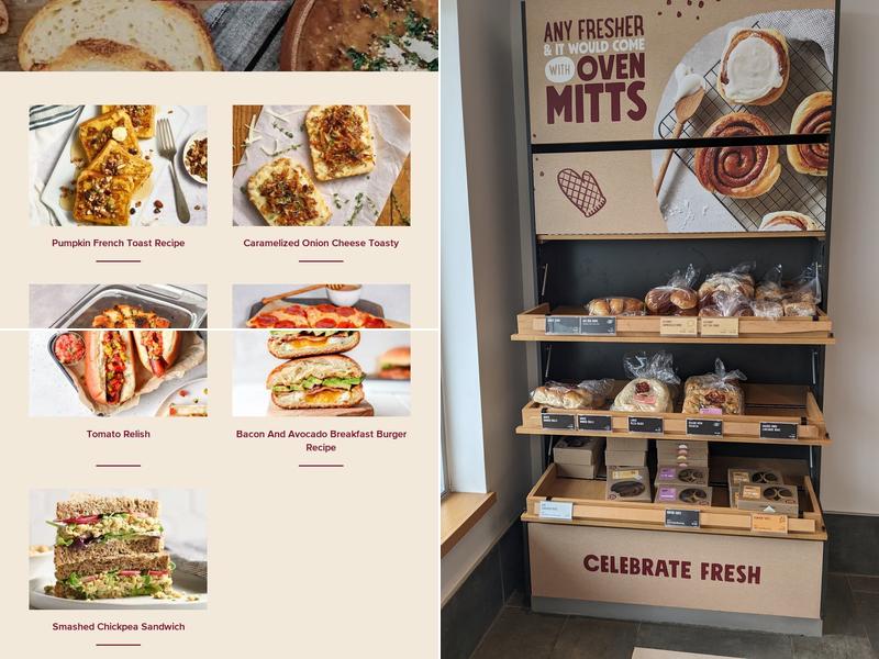 COBS Bread Bakery Stoney Creek Menu