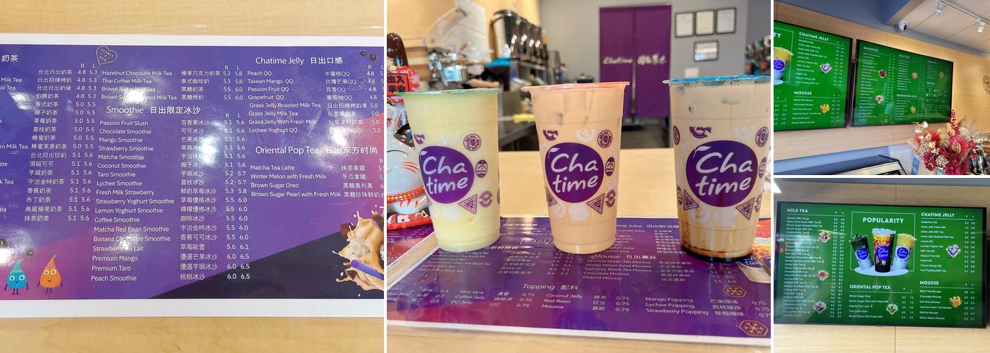 Chatime Menu