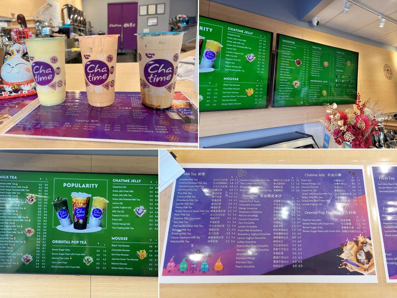 Chatime Menu