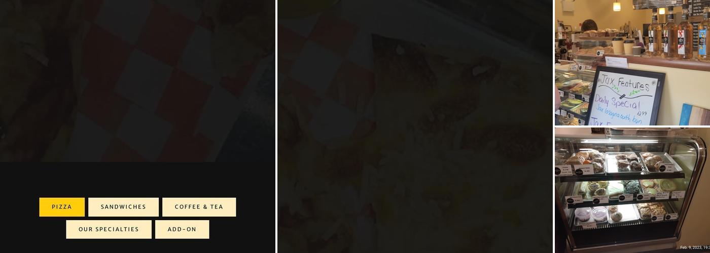 Java Jax Good Roast Coffee Menu