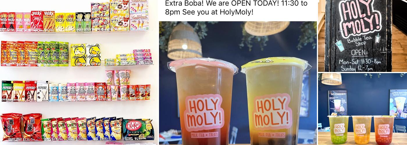 Holy Moly Bubble Tea Menu