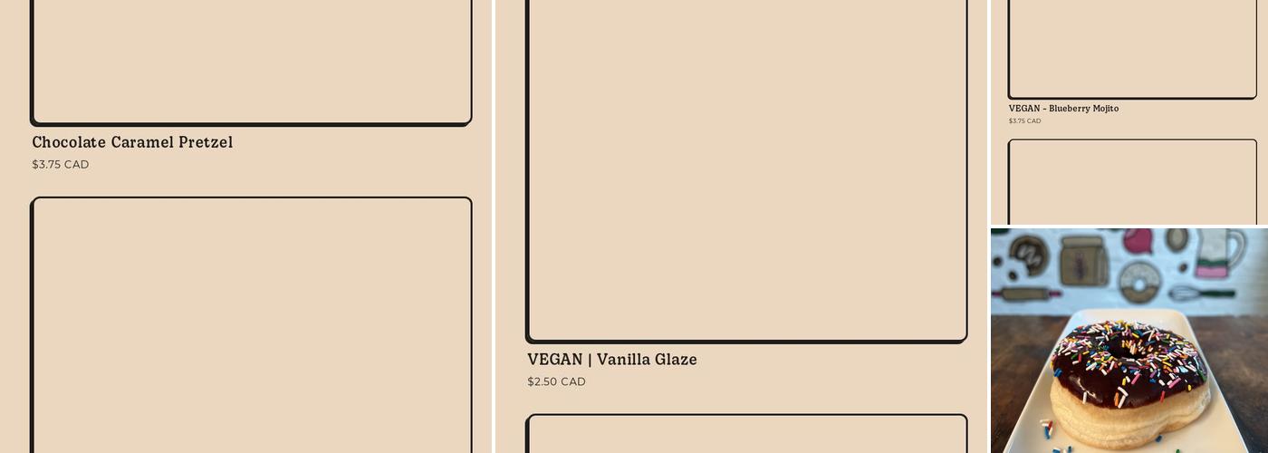 Dough EV Menu